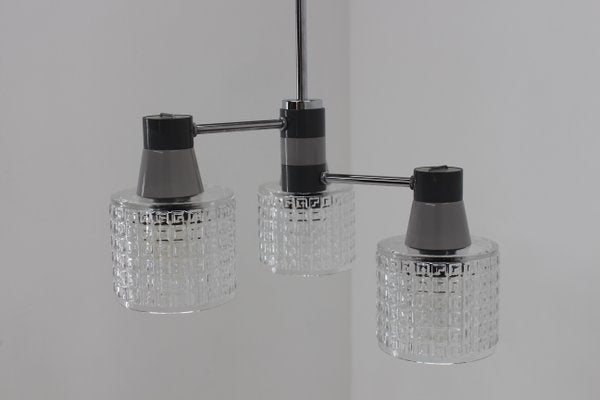 Mid-Century Chandelier from Drukov, 1960s-TZ-688986