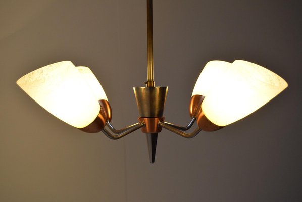 Mid-Century Chandelier from Drukov, 1960s-TZ-800347