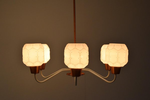 Mid-Century Chandelier from Drukov, 1970s-TZ-800349