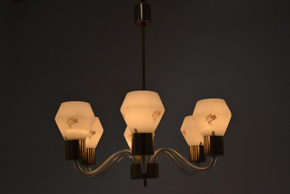 Mid-Century Chandelier from Kamenicky Senov, 1960s-TZ-1323208