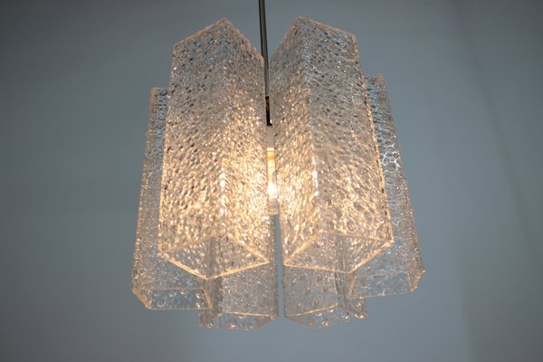 Mid-Century Chandelier from Kamenický Šenov, 1960s-TZ-590979