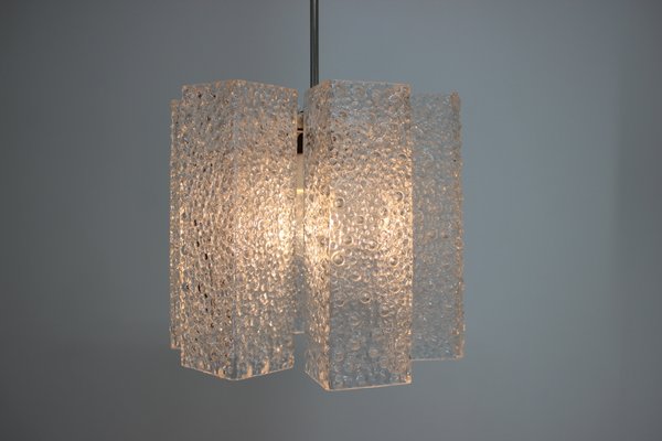 Mid-Century Chandelier from Kamenický Šenov, 1960s-TZ-590979