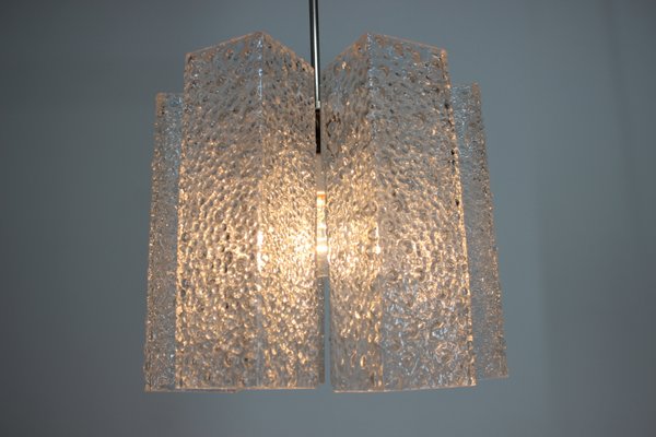 Mid-Century Chandelier from Kamenický Šenov, 1960s-TZ-590979