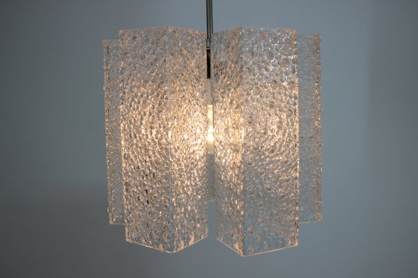 Mid-Century Chandelier from Kamenický Šenov, 1960s-TZ-590979