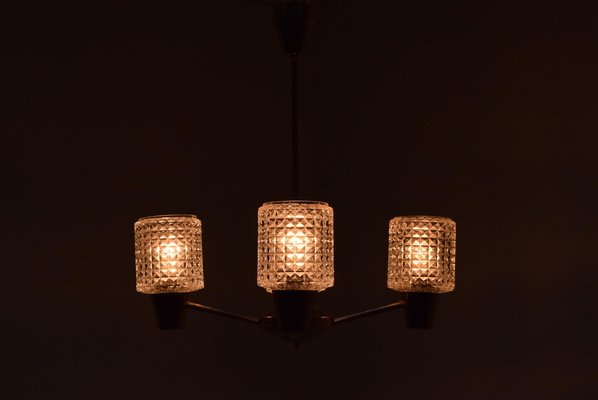 Mid-Century Chandelier from Kamenicky Senov, 1960s-TZ-807869