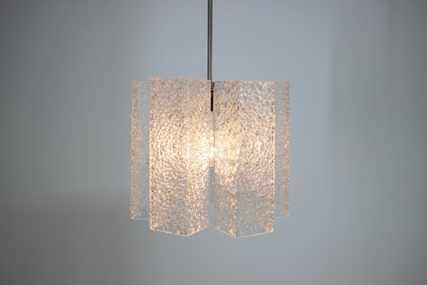 Mid-Century Chandelier from Kamenický Šenov, 1960s-TZ-590979