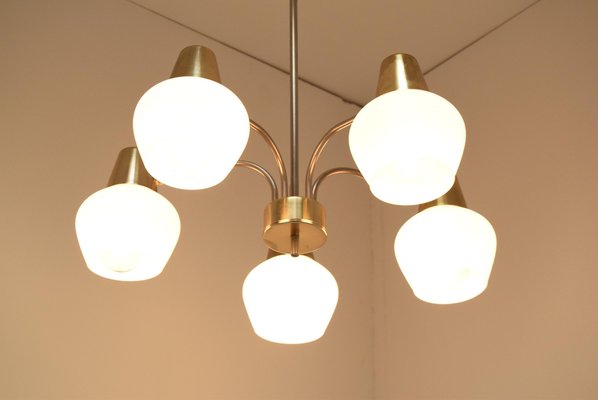 Mid-Century Chandelier from Kamenicky Senov, 1970s-TZ-950069