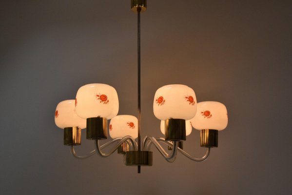 Mid-Century Chandelier from Kamenicky Senov, 1970s-TZ-1364723