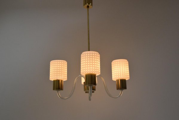 Mid-Century Chandelier from Kamenicky Senov, 1970s-TZ-1364724