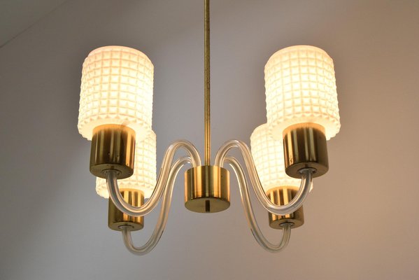 Mid-Century Chandelier from Kamenicky Senov, 1970s-TZ-1364724