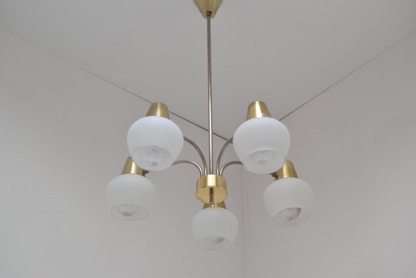 Mid-Century Chandelier from Kamenicky Senov, 1970s-TZ-950069