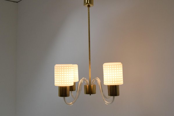 Mid-Century Chandelier from Kamenicky Senov, 1970s-TZ-1364724