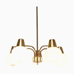 Mid-Century Chandelier from Kamenicky Senov, 1970s-TZ-950069