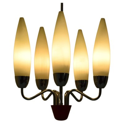 Mid-Century Chandelier from Napako, 1960s-TZ-1098754