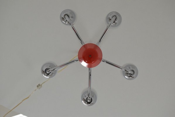 Mid-Century Chandelier from Napako, 1960s-TZ-1098754