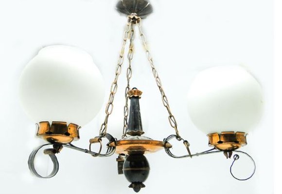 Mid-Century Chandelier, Poland, 1970s-BKO-1423095