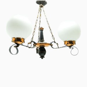 Mid-Century Chandelier, Poland, 1970s-BKO-1423095