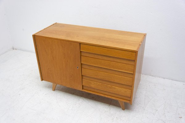 Mid-Century Chest of Drawers U-458 by Jiri Jiroutek, Czechoslovakia, 1960s-HXT-822861