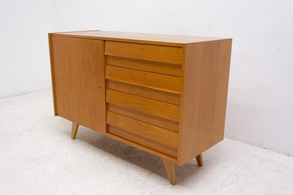 Mid-Century Chest of Drawers U-458 by Jiri Jiroutek, Czechoslovakia, 1960s-HXT-822861