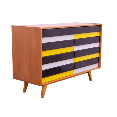 Mid-Century Chest of Drawers U-458 by Jiri Jiroutek for Interier Praha, Czechoslovakia, 1960s-HXT-1720158