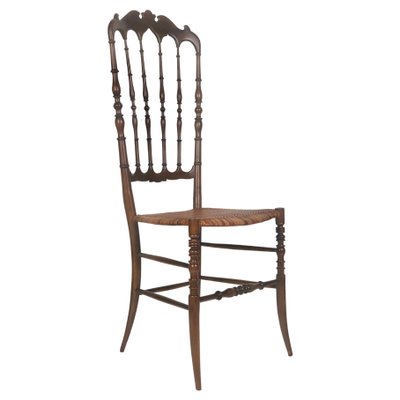 Mid-Century Chiavari Chairs with Cane Seats, 1955, Set of 2-BAF-1786031