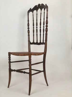 Mid-Century Chiavari Chairs with Cane Seats, 1955, Set of 2-BAF-1786031