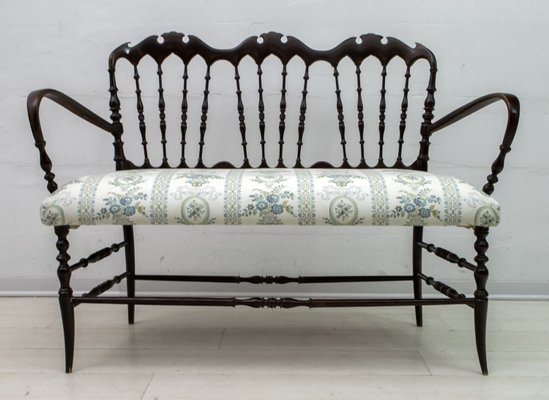 Mid-Century Chiavari Sofa by Descalzi Gaetano for Desclazi, 1950s-FER-683423