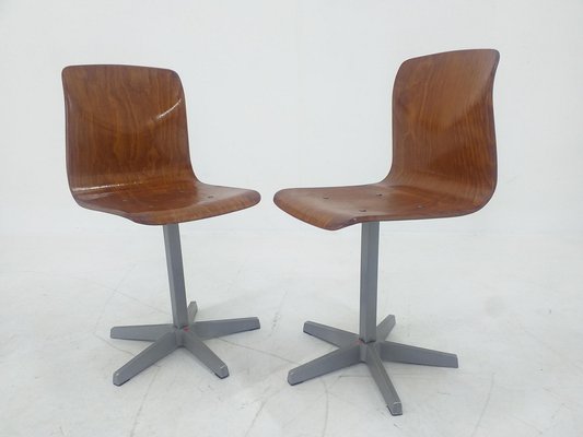 Mid-Century Children Chairs by Elmar Flötotto for Pagholz, Germany, 1970s, Set of 2-TZ-1065793