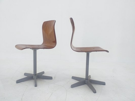 Mid-Century Children Chairs by Elmar Flötotto for Pagholz, Germany, 1970s, Set of 2-TZ-1065793