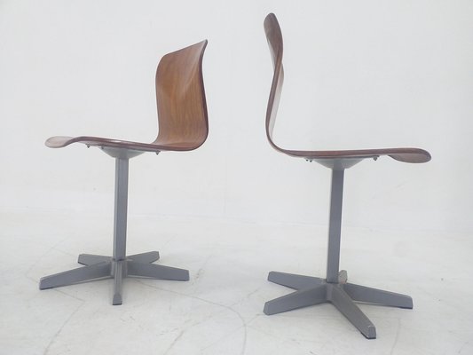 Mid-Century Children Chairs by Elmar Flötotto for Pagholz, Germany, 1970s, Set of 2-TZ-1065793