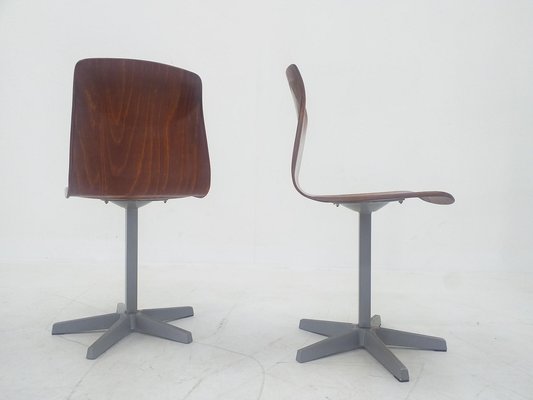 Mid-Century Children Chairs by Elmar Flötotto for Pagholz, Germany, 1970s, Set of 2-TZ-1065793