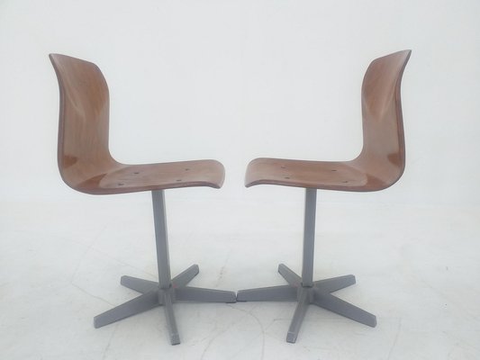 Mid-Century Children Chairs by Elmar Flötotto for Pagholz, Germany, 1970s, Set of 2-TZ-1065793