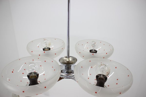 Mid-Century Chrome Chandelier, 1960s-TZ-684030