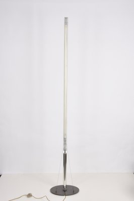 Mid-Century Chrome Floor Lamp by Fassina & Forcolini for Italiana Luce, Italy, 1980s-JDR-1125942