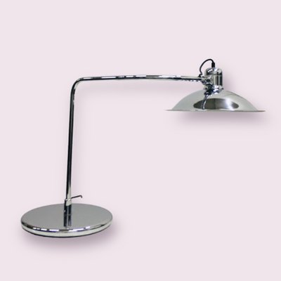 Mid-Century Chrome Industrial Table Lamp, 1960s-UWE-1399101