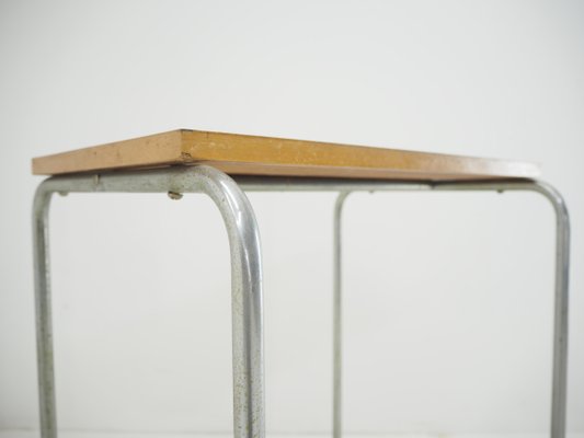 Mid-Century Chrome Side Table, 1960s-TZ-1351394