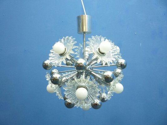 Mid-Century Chrome Sputnik Ceiling Lamp from Cosack, 1960s-UG-1229300