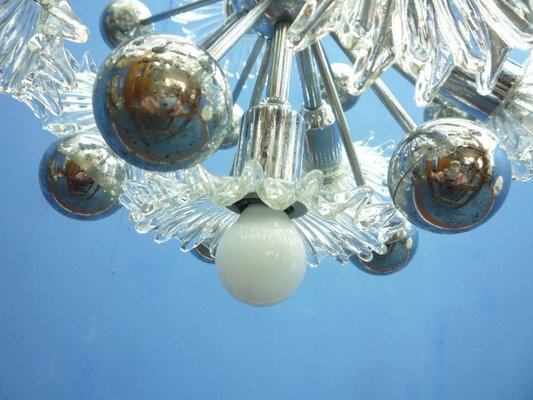 Mid-Century Chrome Sputnik Ceiling Lamp from Cosack, 1960s-UG-1229300