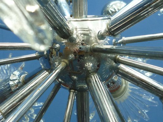 Mid-Century Chrome Sputnik Ceiling Lamp from Cosack, 1960s-UG-1229300