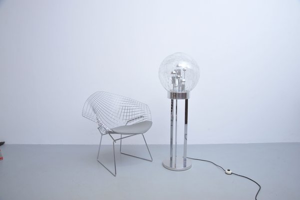 Mid-Century Chrome Sputnik Floor Lamp from Doria Leuchten-ZE-892544