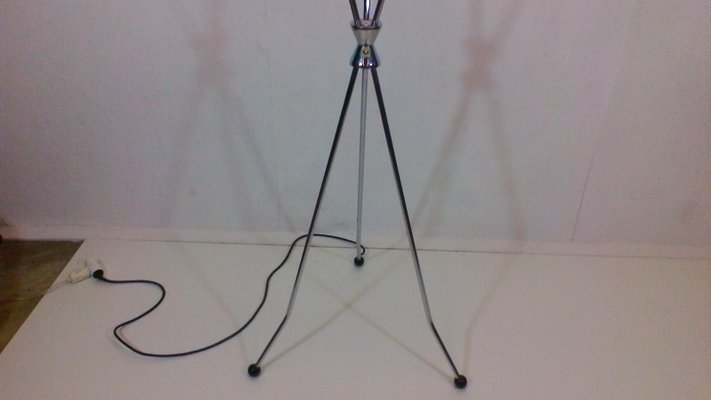 Mid-Century Chromed Model 101 Floor Lamp from Lidokov, 1960s-TZ-602142