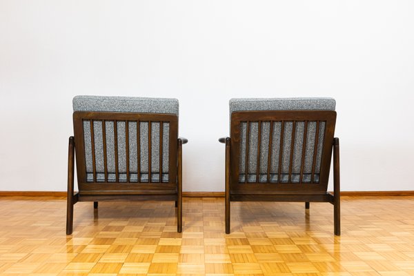 Mid-Century Club Chairs by Zenon Bączyk, 1960s, Set of 2-IXL-2018480