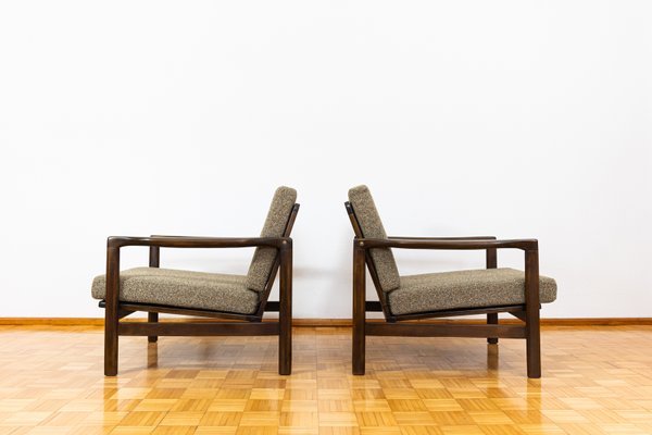 Mid-Century Club Chairs by Zenon Bączyk, 1960s, Set of 2-IXL-2018481