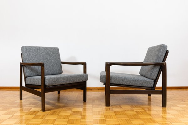 Mid-Century Club Chairs by Zenon Bączyk, 1960s, Set of 2-IXL-2018480