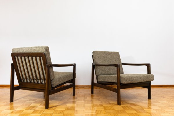 Mid-Century Club Chairs by Zenon Bączyk, 1960s, Set of 2-IXL-2018481