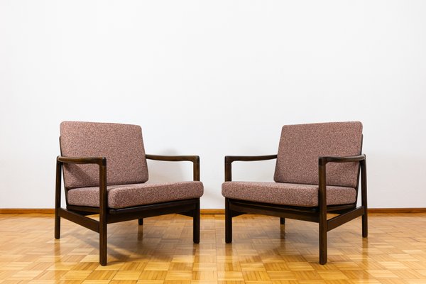 Mid-Century Club Chairs by Zenon Bączyk, 1960s, Set of 2-IXL-2018478