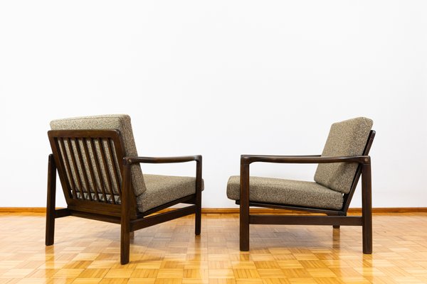 Mid-Century Club Chairs by Zenon Bączyk, 1960s, Set of 2-IXL-2018481