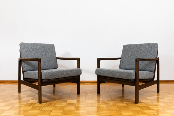 Mid-Century Club Chairs by Zenon Bączyk, 1960s, Set of 2-IXL-2018480