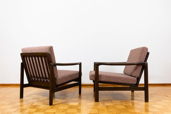 Mid-Century Club Chairs by Zenon Bączyk, 1960s, Set of 2-IXL-2018478