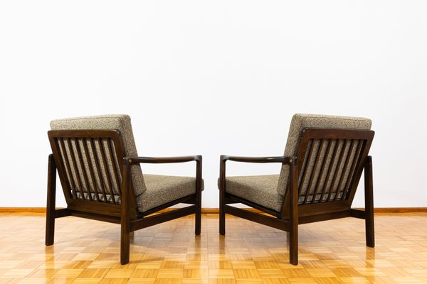 Mid-Century Club Chairs by Zenon Bączyk, 1960s, Set of 2-IXL-2018481